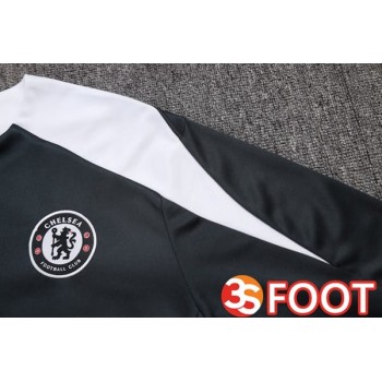 Ensemble Survetement De Foot FC Chelsea Gris 2025/2026