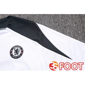 Ensemble Survetement De Foot FC Chelsea Blanc 2025/2026