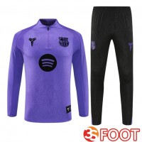 Ensemble Survetement De Foot FC Barcelone Pourpre 2025/2026