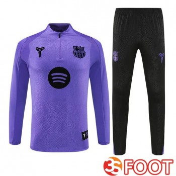 Ensemble Survetement De Foot FC Barcelone Pourpre 2025/2026