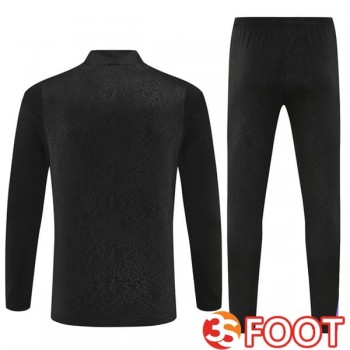 Ensemble Survetement De Foot FC Barcelone Noir 2025/2026
