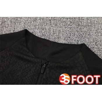 Ensemble Survetement De Foot FC Barcelone Noir 2025/2026