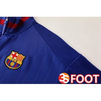 Ensemble Veste Survetement De Foot FC Barcelone Pourpre 2025/2026