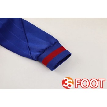 Ensemble Veste Survetement De Foot FC Barcelone Pourpre 2025/2026