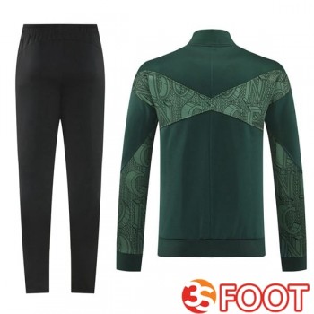 Ensemble Veste Survetement De Foot FC Chelsea Vert 2025/2026