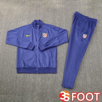 Ensemble Veste Survetement De Foot Atletico Madrid Pourpre 2025/2026