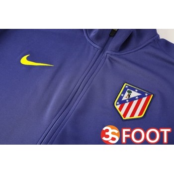 Ensemble Veste Survetement De Foot Atletico Madrid Pourpre 2025/2026