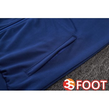 Ensemble Veste Survetement De Foot Atletico Madrid Bleu Royal 2025/2026
