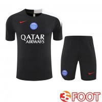 Ensemble Training T-Shirts Paris PSG + Shorts Noir 2025/2026 Ensemble Training T-Shirts Paris PSG + Shorts Noir 2025/2026