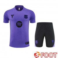 Ensemble Training T-Shirts FC Barcelone + Shorts Pourpre 2025/2026