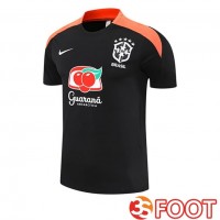Training T-Shirts Bresil Noir 2025/2026