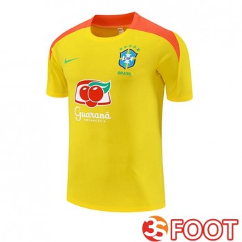 Training T-Shirts Bresil Jaune 2025/2026