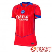 Maillot De Foot Paris PSG Femme Third Rouge 2025/2026