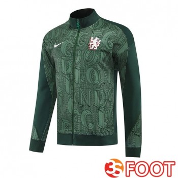 Veste Foot FC Chelsea Vert 2025/2026