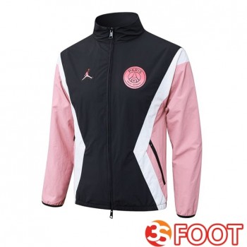 Veste Foot Jordan Paris PSG Noir Rose 2025/2026