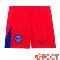 Short De Foot Paris PSG Third Rouge 2025/2026