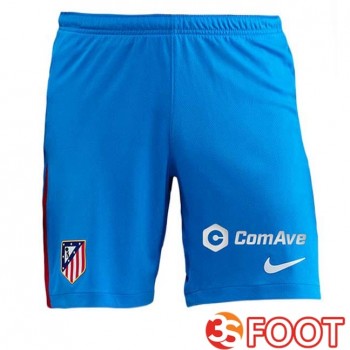 Short De Foot Atletico Madrid Third Bleu 2025/2026