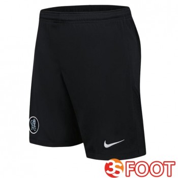 Short De Foot FC Chelsea Third Noir 2025/2026