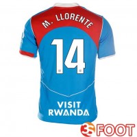 Maillot De Foot Atletico Madrid (M. LLORENTE 14) Third Bleu 2025/2026