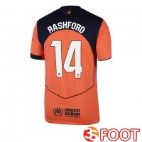 Maillot De Foot FC Barcelone (RASHFORD 14) Third Rouge 2025/2026