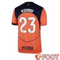 Maillot De Foot FC Barcelone (KOUNDE 23) Third Rouge 2025/2026