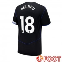Maillot De Foot FC Chelsea (Nkunku 18) Third Noir 2025/2026