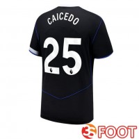 Maillot De Foot FC Chelsea (Caicedo 25) Third Noir 2025/2026