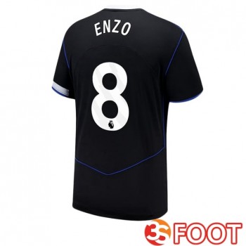 Maillot De Foot FC Chelsea (Enzo 8) Third Noir 2025/2026
