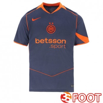 Maillot De Foot Inter Milan Third Gris 2025/2026