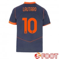 Maillot De Foot Inter Milan (LAUTARO 10) Third Gris 2025/2026