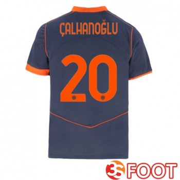 Maillot De Foot Inter Milan (ÇALHANOĞLU 20) Third Gris 2025/2026