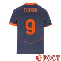 Maillot De Foot Inter Milan (THURAM 9) Third Gris 2025/2026