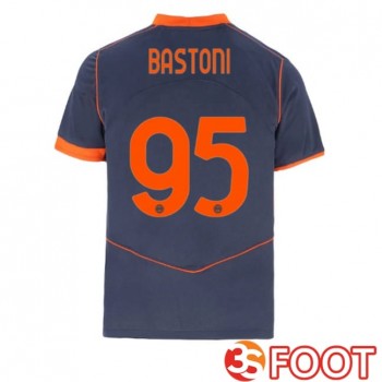 Maillot De Foot Inter Milan (BASTONI 95) Third Gris 2025/2026