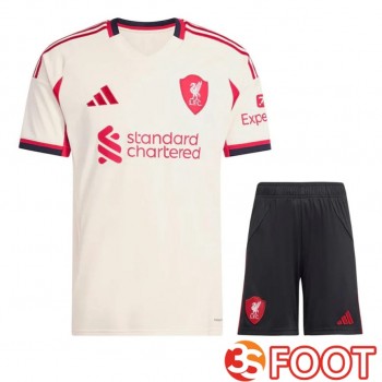 Ensemble Maillot Foot Liverpool Exterieur + Shorts 2025/2026