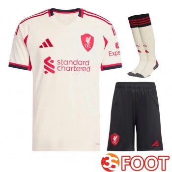 Ensemble Maillot Foot Liverpool Exterieur (Shorts + Chaussettes) 2025/2026