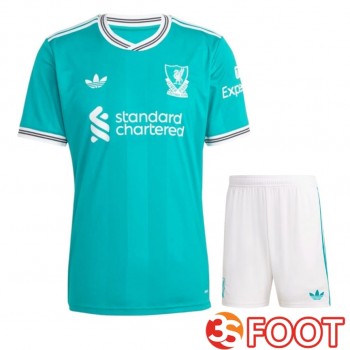 Ensemble Maillot Foot Liverpool Third + Shorts 2025/2026