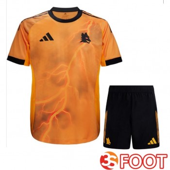 Ensemble Maillot Foot AS Roma Exterieur + Shorts 2025/2026