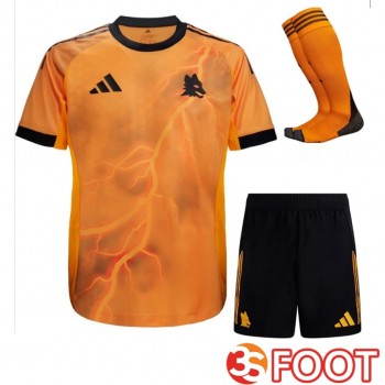 Ensemble Maillot Foot AS Roma Exterieur (Shorts + Chaussettes) 2025/2026
