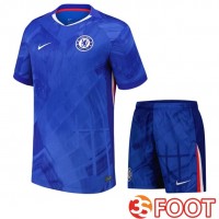 Ensemble Maillot Foot Chelsea Domicile + Shorts 2025/2026 Ensemble Maillot Foot Chelsea Domicile + Shorts 2025/2026