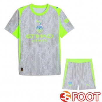 Ensemble Maillot Foot Manchester City Third + Shorts 2025/2026