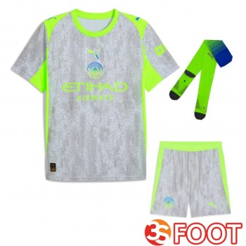 Ensemble Maillot Foot Manchester City Third (Shorts + Chaussettes) 2025/2026