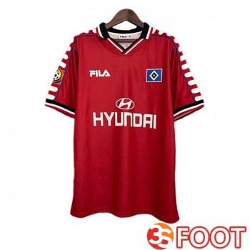 Maillot De Foot Hamburger SV Retro Third Rouge 2000-2001