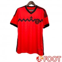 Maillot De Foot Mexique Retro Exterieur Rouge 2014