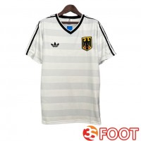 Maillot De Foot Allemagne Retro Édition Spéciale Blanc 1984