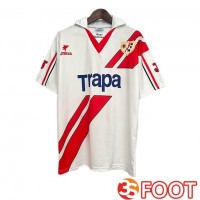 Maillot De Foot Rayo Vallecano Retro Domicile Rouge Blanc 1997-1998