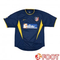 Maillot De Foot Atletico Madrid Retro Exterieur Bleu Royal 2002-2003
