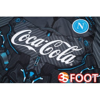 Ensemble Survetement De Foot SSC Naples Gris 2025/2026
