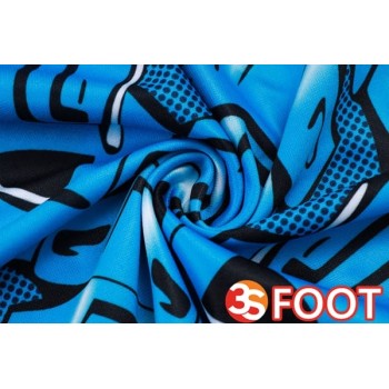 Ensemble Survetement De Foot SSC Naples Bleu 2025/2026