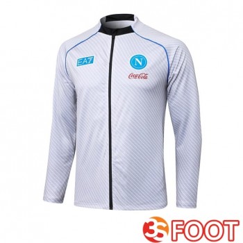 Veste Foot SSC Naples Blanc 2025/2026
