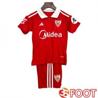 Maillot De Foot Sevilla FC Enfant Exterieur 2025/2026